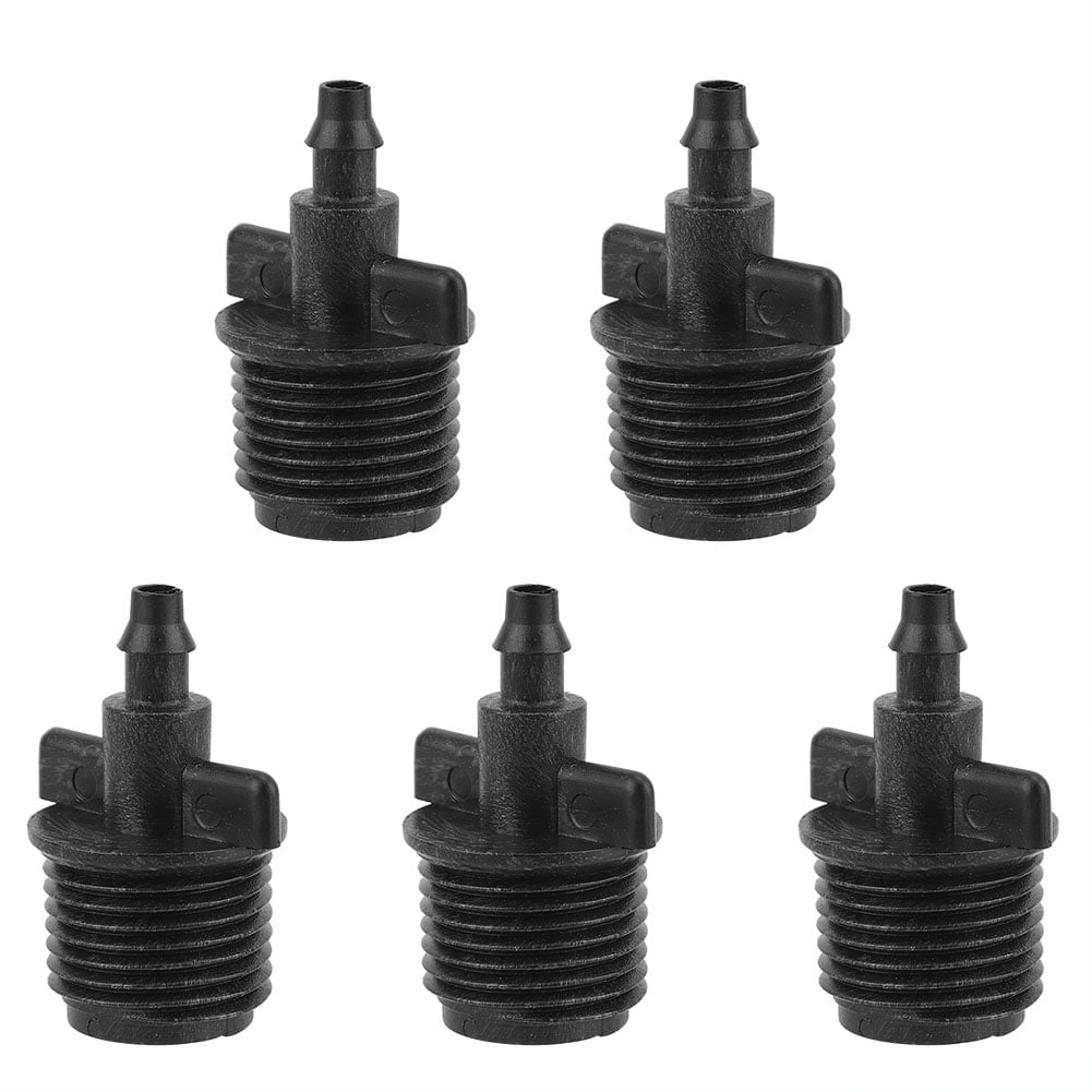 Nozzle Connector, Thread Connector, Plastic + ABS 4/7 Hose Connection