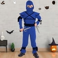 thumbnail image 4 of Ninja Costume Kids Ninja Muscle Costumes Boys Ninja Set Accessories Best Children Gift(kids), 4 of 5