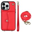 thumbnail image 1 of Crossbody PU Leather Wallet Case For IPhone 14 13 12 Mini 11 Pro X XS Max XR 8 7 SE 2020 2022 Card Slots Magnetic Lanyard Phone Cover, 1 of 5
