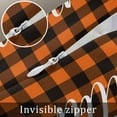 thumbnail image 7 of Orange Buffalo Plaid Throw Pillow Cover 12 x 20 Inch Decorative Pillow Cover Vintage Check Fall Farmhouse Lumbar Pillowcase Seasonal Rectangle Cushion Case for Couch Sofa Bed Living Room, 7 of 7