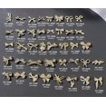 thumbnail image 2 of ThrottleT-Bow Nail Charms, 80PCS 3D Metal Bows Charms for Acrylic Nails, Alloy Gold Bow Knot Nail Art Rhinestones Cute Kawaii Bows tie Nail Accessories Decorations Supplies for Crafts (HJ-80), 2 of 13