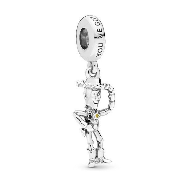 2023 Nuevo Charms Pandora Disney Mickey Plata 925 Charm Aladdin Toy Story Para Pulsera Colgante Gao Jiahui unisex