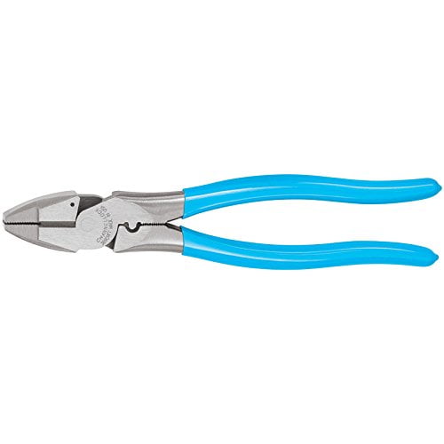 Channellock 369 9.5-Inch Lineman's Pliers | Xtreme Leverage Technology (XLT) Requires Less Force to Cut than Other High-Levera