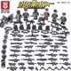 thumbnail image 1 of Compatible Con Lego Militar Bloques De Construcción Policía Comer Pollo Minifiguras Flying Tigers Helicóptero Little Boys Educación Gao Jinjia unisex, 1 of 2