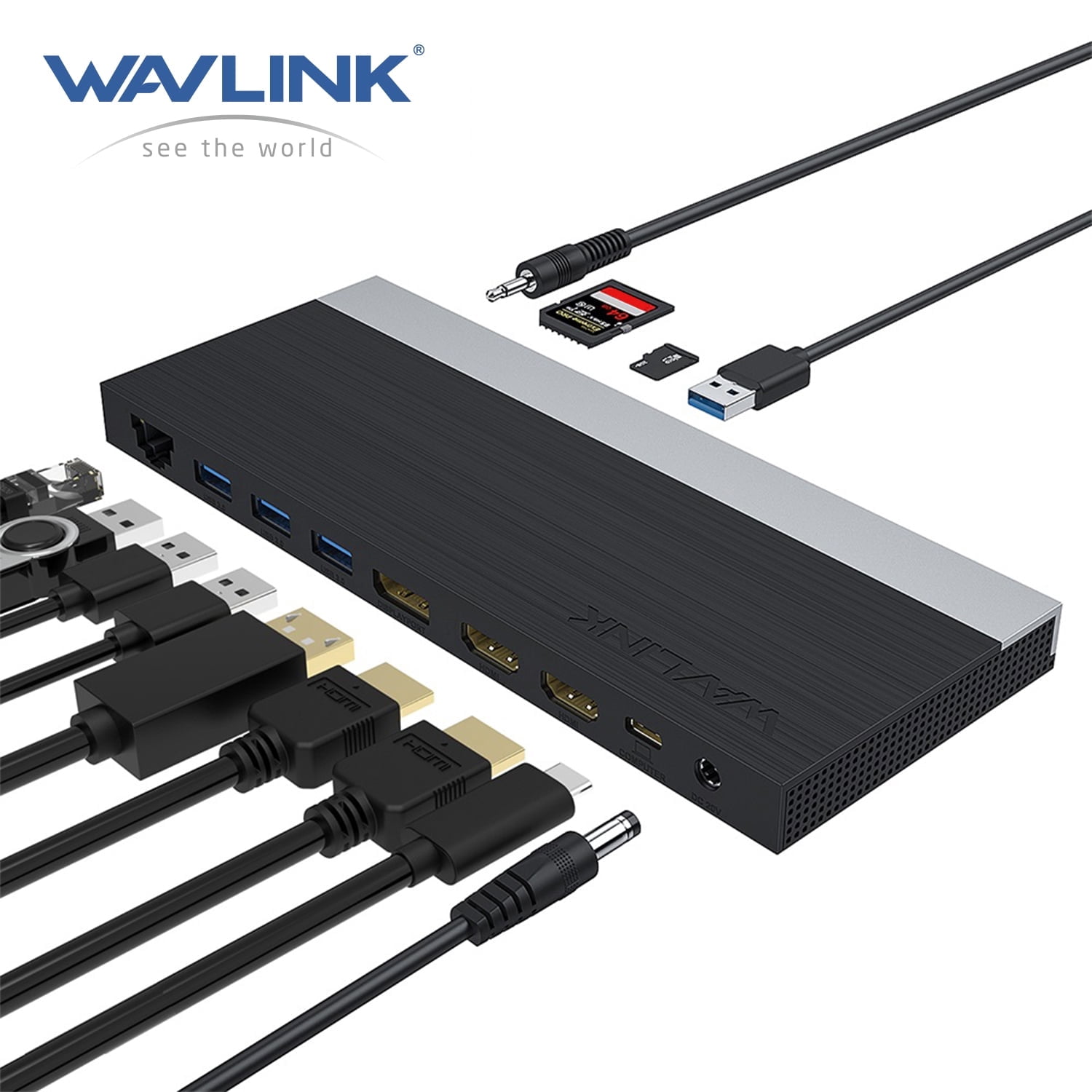 Belkin USB-C Hub, 11-in-1 Pro GaN Dock 150W, Multi-Port Docking