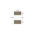 thumbnail image 2 of COVERS&ALL Outdoor Clear Panel Curtain, 12 Oz Tarp Max Waterproof & UV Resistant with Rustproof Grommets, Ideal for Outdoors/Indoors (7' H x 4' W Feet, Beige), 2 of 6