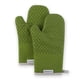 thumbnail image 1 of Juego de guantes de cocina KitchenAid Asteroid de algodón verde matcha, 1 of 6