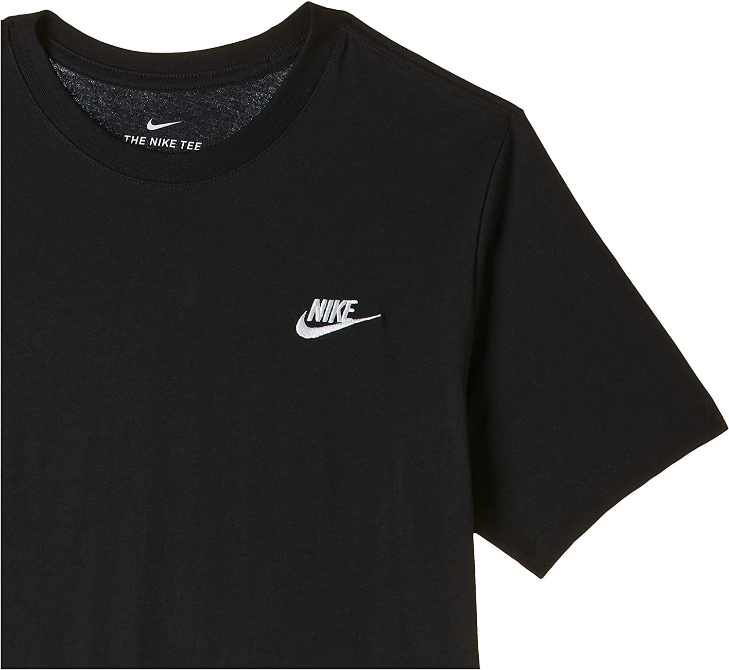 ★ Nike★ Sportswear Club T-Shirt M Black FV0376010 FV0376- Mens Nike Sportswear Club T-Shirt Black/White X-Large Tall