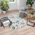 thumbnail image 1 of Video Games Turkish Area Rug, Monochrome Sketch Gaming Design Racing Monitor Device Gadget Teen 90's, Soft Carpet for Living Room Decor with Distressed Look, 2.6' x 5', Slate Blue, by Ambesonne, 1 of 4