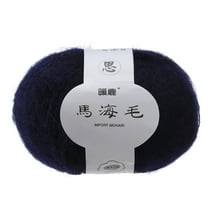 Mouliraty Soft Mohair Knitting Wool Yarn DIY Shawl Scarf Crochet Thread Supplie I