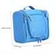 thumbnail image 2 of Bolsa de almacenamiento portátil para viajes al aire libre, fiambrera abierta doble, contenedor de comestibles para cosméticos (azul), 2 of 8