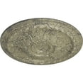 thumbnail image 3 of 38 3/8"OD x 2 7/8"P Oslo Ceiling Medallion (Fits Canopies up to 7 5/8"), Hand-Painted Castle Stone Crackle, 3 of 6