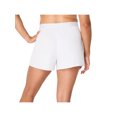 thumbnail image 2 of Hanes Originals Women's SuperSoft Comfywear Rib Sleep Shorts, Sizes S to 2X, 2 of 7