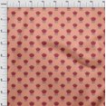 thumbnail image 3 of oneOone Viscose Chiffon Fabric Leaves & Lotus Block Fabric Prints By Yard 42 Inch Wide, 3 of 4