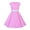 Cap-Hot Pink, variant on Girls 50s Vintage Polka Dot Flower Swing Rockabilly Prom Party Tea Dress Kids Audrey Wedding Formal Cocktail Evening Gown 7-8 Years Cap-Red