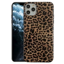 Leopard Print Silicone for iPhone 11 Pro Max Cell Phone Case 6.5inch 2019, Animal Print Cute Case for Girls, Women, Soft and Flexible Protective Case