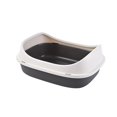 thumbnail image 5 of Litter Top Cat Litter Box Large with Scatter and , Kitten Litter Tray, Potty Toilet for Indoor Cats Rabbit Pets Kitty L, 5 of 10