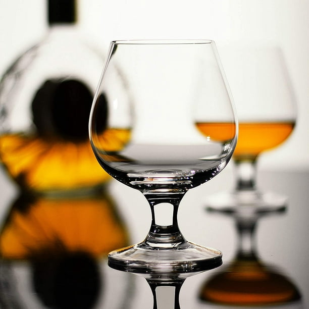Bleikristall Brandy Snifters Glasses Set of 2 Hand Cut Crystal Waldviertler  Edel Cognac Brandy Glasses Barware 