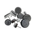 thumbnail image 3 of Deslizadores para muebles: paquete de 32 deslizadores para sillas, deslizadores para sillas de 28 mm de diámetro. Deslizamiento para muebles con fácil instalación mediante tornillo, 3 of 3