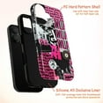 thumbnail image 4 of Black & Pink Pop Art Collage Phone Case, Retro Grunge Disco 8 Ball Cover for iPhone 17 16 15 14 13 12 11 Pro Plus Mini, 4 of 6