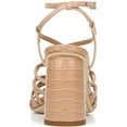 thumbnail image 3 of Sam Edelman Womens Daffodil Embossed Caged Dress Heels Tan 7.5 Medium (B,M), 3 of 3