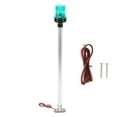 thumbnail image 2 of LED Anchor Navigation Lights,22 Inch Boat Pontoon Anchor Light Round Stainless Steel Base Over 2NM Visibility IP66 Waterproof Boat Stern Light For Yachts Ships, 2 of 8