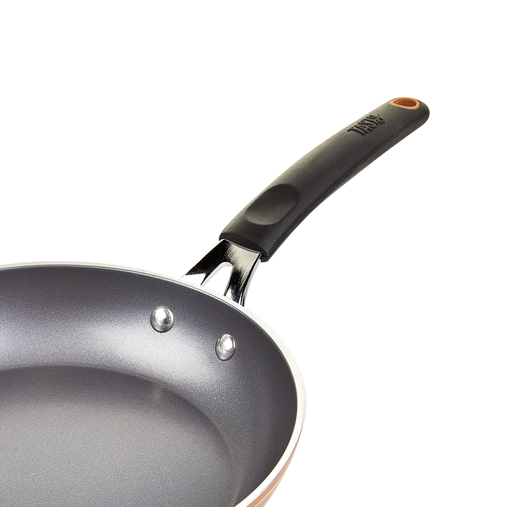 Razab Copper Frying Pan Set with Lids, 8, 9.5 & 11 Frying Pan Set,  Nonstick Skillets