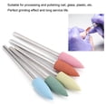 thumbnail image 3 of Brocas De Goma De Silicona Para Uñas, Brocas Para Manicura Y Pedicura, Pulido De Uñas De Plástico Con Diámetro De 2,35mm, Larga Vida útil, 5 Uds., 3 of 7