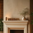 thumbnail image 4 of Decozen Wooden THANKFUL Sign Letter Sculpture – Gifts for Mom or Dad on Mother’s Day, Father’s Day, or Birthday – Acacia Wooden Decor for Home, Office, Living Room, Boho, or Mantle, 4 of 9