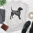 thumbnail image 2 of Bluetick Coonhound Mama, Unisex Women's Shirt, Bluetick Coonhound, Hound Owner, Funny Dog Mama Gift, Heather Ash, X-Small, 2 of 6