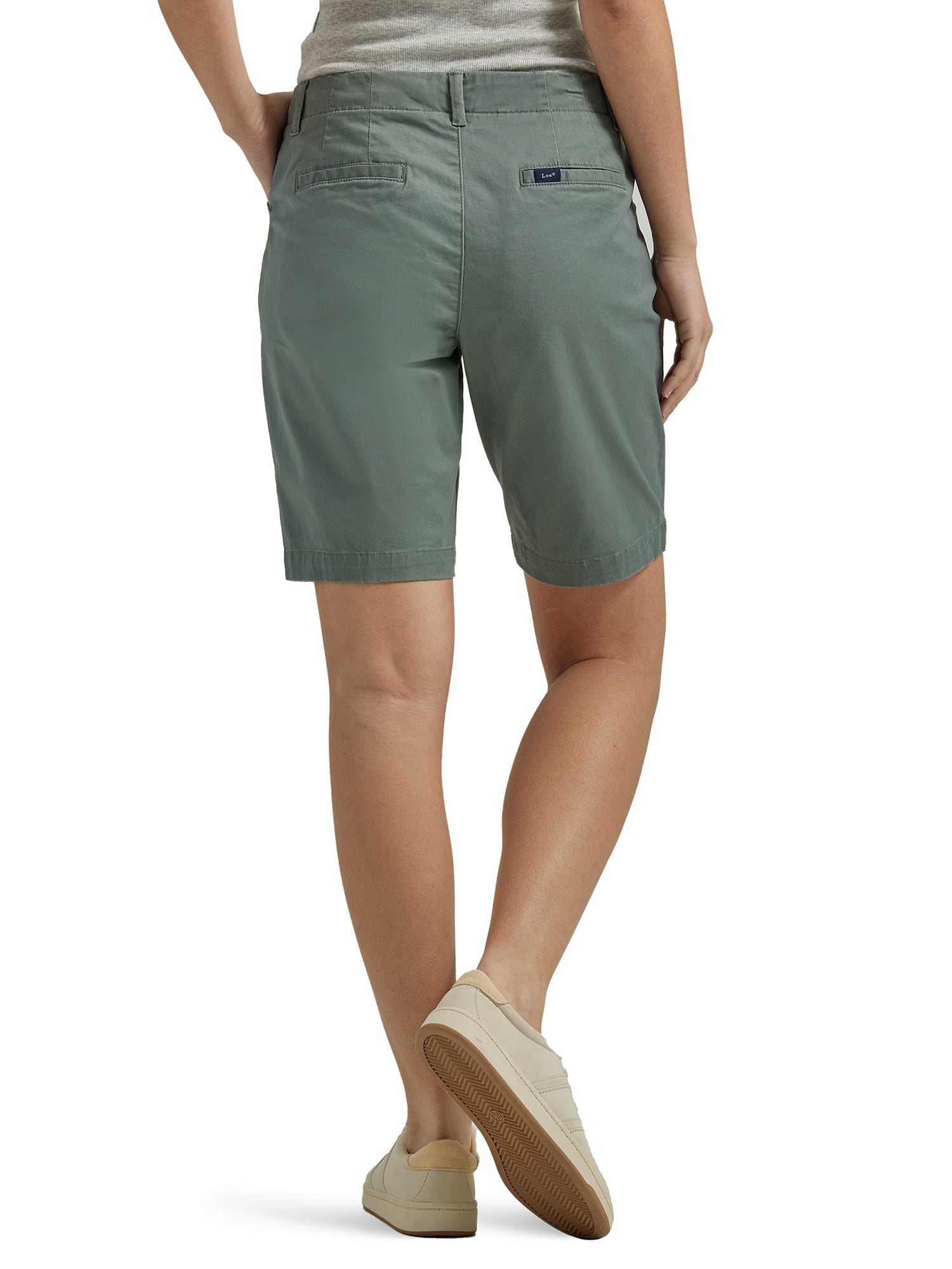 Lee Women's Midrise 9" Chino Shorts, Sizes 0-18