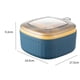 thumbnail image 3 of Caja de condimentos multifuncional con tapa y cucharas - Organizador de especias con cuatro, 3 of 8