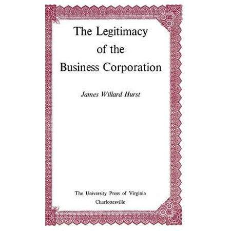 Page Barbour Lectures The Legitimacy Of The Business