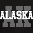 thumbnail image 3 of CafePress - AK Alaska Dark T Shirt - Men's Classic Graphic Cotton T-Shirt, 3 of 4
