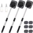 thumbnail image 1 of Feltree Cleaner Tool Magnetic Car Window Cleaner Expandable Car Window Cleaner with Reusable Microfiber Pads and Spray Bottles, 1 of 7