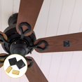 thumbnail image 3 of 8 Sets Ceiling Fan Blade Balancing Kit Including Metal Self-Adhesive Gold 3G Weight, Metal Self-Adhesive Black 5G Weight, 3 of 7