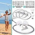 thumbnail image 2 of Juego de raquetas de bádminton Franklin Sports Aluminio Nailon Birdi, 2 of 9