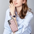 thumbnail image 5 of Wallet Cover for Samsung Galaxy S23, with Wrist Strap Card Holder Magnetic Snap Back PU Leather Credit Card Slots Stand Classic Phone Case Cover for Samsung Galaxy S23, Rosegold, 5 of 8