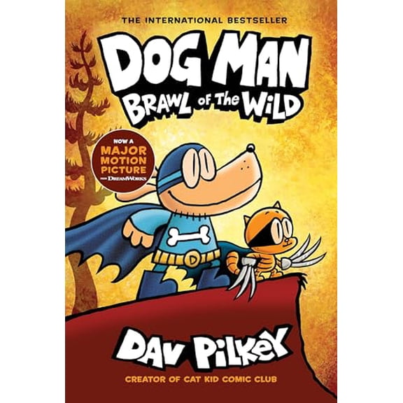 Pre-Owned Dog Man: Brawl of the Wild: A Graphic Novel (Dog Man #6): From the Creator of Captain Underpants (Hardcover) by Dav Pilkey