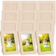 thumbnail image 5 of Kit de manualidades para pintar marcos de fotos, marcos de fotos de madera con soporte, juego de herramientas para pintar, pegatinas de Eva con purpurina y estrellas en forma de corazón para regalar,, 5 of 5