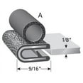 thumbnail image 2 of Trim-Lok Multi Purpose Weather Stripping 3100B3X1/8A-25 Roll; 25 Foot Length; PVC; For Sealing Luggage Doors/Tool Boxes/Tonneau Covers; With 1/8 Inch Sponge Rubber Bulb; Fits 1/8 Inch Edge, 2 of 3