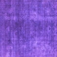 thumbnail image 1 of Ahgly Company Indoor Square Oriental Purple Industrial Area Rugs, 8' Square, 1 of 4