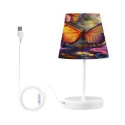 BZSMCE Table Lamp Creative Enchanted Flight Pattern Simple Pattern Night Light