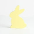thumbnail image 2 of kowaku Easter Bunny Decorations Bunny Table Decor Party Rabbit Figurine Rabbit Sculpture for Indoor Housewarming Cabinet Office Desk Light Yellow, 2 of 9