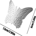 thumbnail image 3 of CMrtew Butterfly Finger Guard for Cutting aid, Kitchen Tool, Stainless Steel Knife Protector, Adjustable Hand Protect Fingers, Avoid Hurting, Slicing and Chopping, Silver, 3 of 6