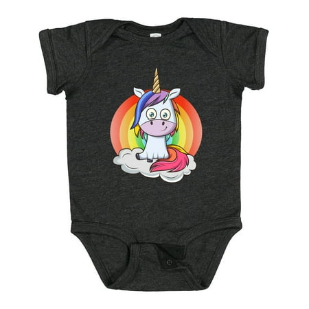 

Inktastic Unicorn Rainbow Gift Baby Boy or Baby Girl Bodysuit