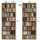 thumbnail image 4 of Adhesivo para puerta, vinilo autoadhesivo para puerta, mural para decoración del hogar, 77 cm de ancho x 198 cm de largo, estantería, 4 of 5