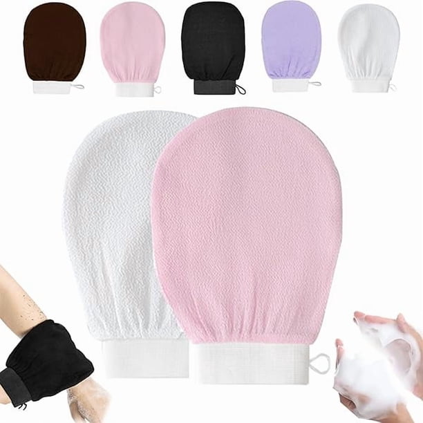 wonima11 Korean Mitt Exfoliator, CheekyGlo Exfoliating Glove, Dead Skin Exfoliating Gloves, Fiber Exfoliating Gloves for Women & Men, for Remove Dead Skin