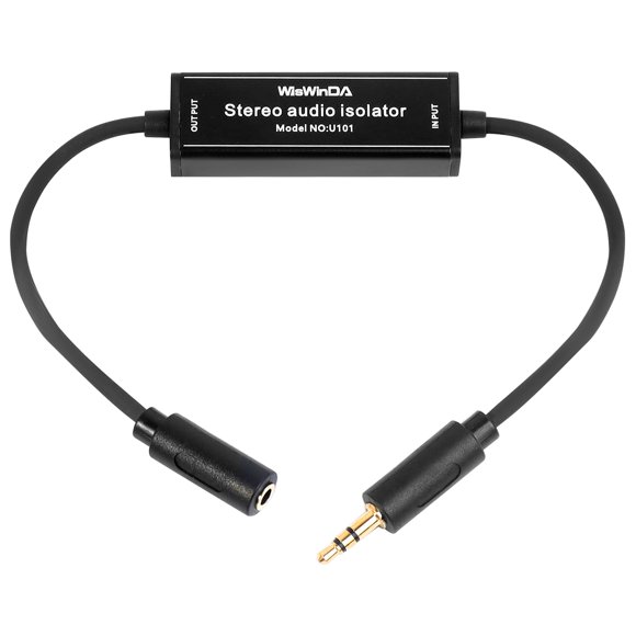 Filtro de ruido WiSwinda WD-Aux-Mini S012S 3.5 mm Aux Gold