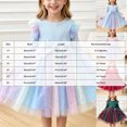 thumbnail image 3 of Splozh Toddler Sweater Dress for Girls Cute Soft Fall Winter Long Sleeve Princess Holiday Party Dress Toddler Birthday Dress Winter Princess Dress for Girls,Pink,2-3 Years, 3 of 8